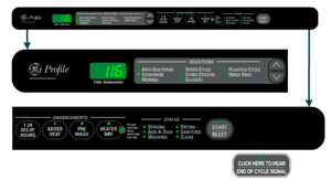 ge dishwasher control panel cover